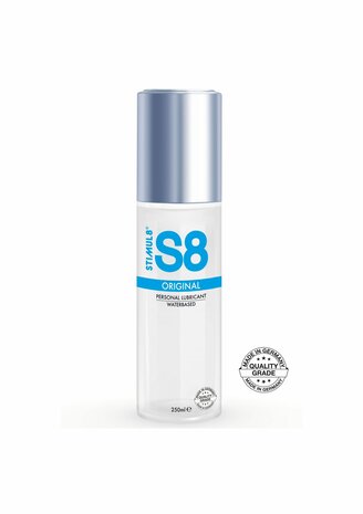 S8 Waterbased Lube 250ml