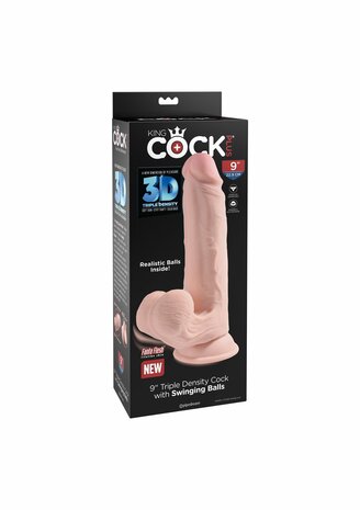 3D Cock Swinging Balls 9 inch