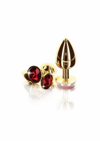 Butt Plug With Diamond Jewel M