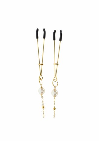 Tweezers Pearl &amp; Deluxe Chain