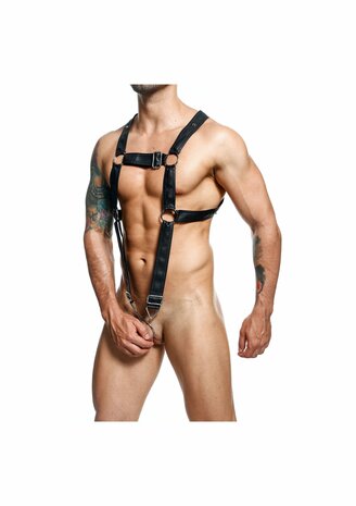 DNGEON Cross Cockring Harness
