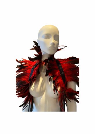 Feather Shoulder Wrap