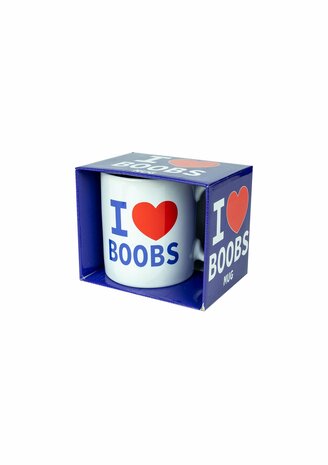 I Love Boobs Mug