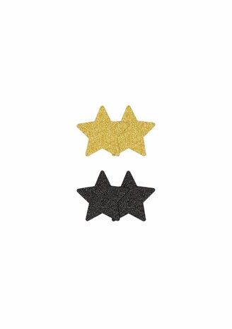 Pasties Glitter Stars 2 Pair