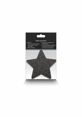 Pasties Glitter Stars 2 Pair