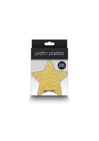 Pasties Glitter Stars 2 Pair