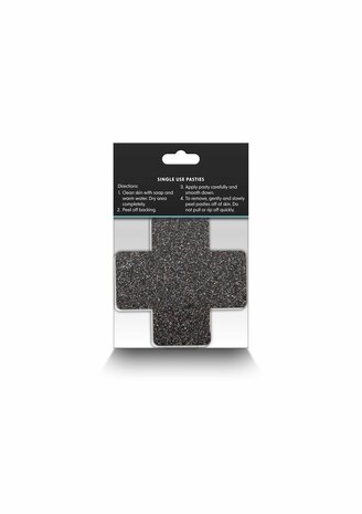 Pasties Glitter Cross 2 Pair