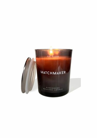 Pheromone Massage Candle Black