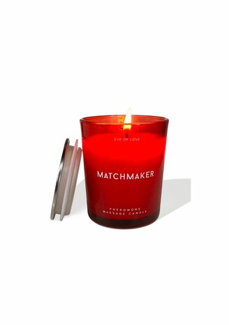 Pheromone Massage Candle Red