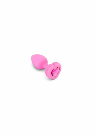 B-Vibe Vibr Heart Plug S/M