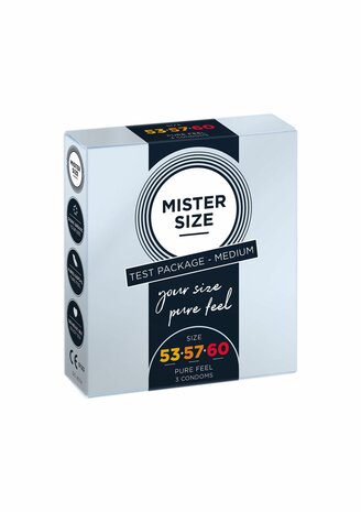 MISTER SIZE 53-57-60mm 3-pack