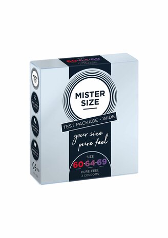 MISTER SIZE 60-64-69mm 3-pack