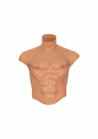 Silicone Torso Pecs and Abs