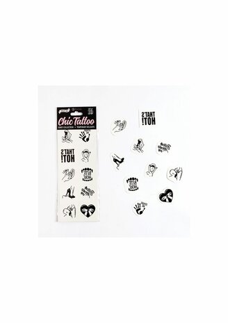 Kinky Chic Temporary Tattoo