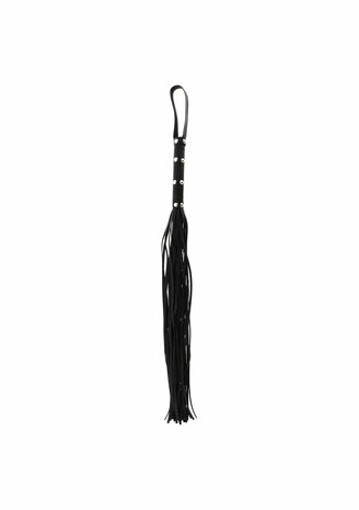 Long Studded Flogger Whip