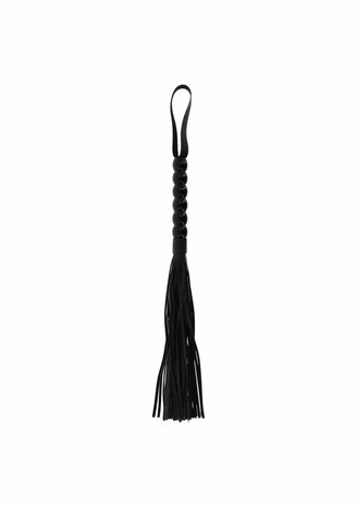 Long Beaded Flogger Whip