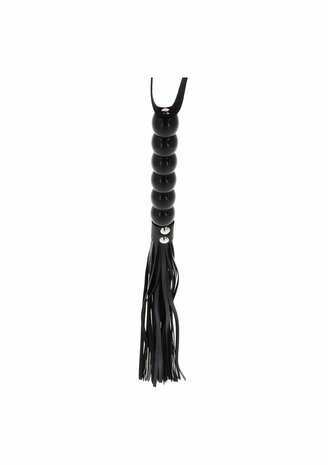 Long Beaded Flogger Whip