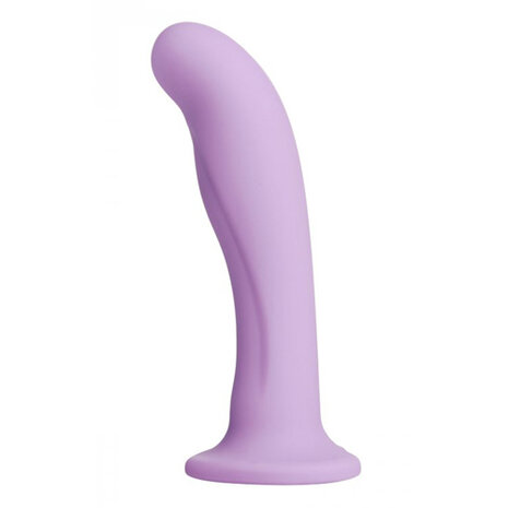 Royal Heart Strap-On Dildo - Paars