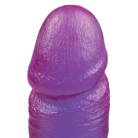 Crystal Jellies - 7 Inch Ballsy Cock With Suction Cup