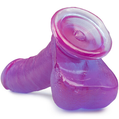 Crystal Jellies - 7 Inch Ballsy Cock With Suction Cup