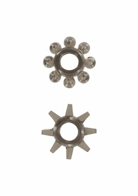 Power Stretchy Rings 2pcs - Grey