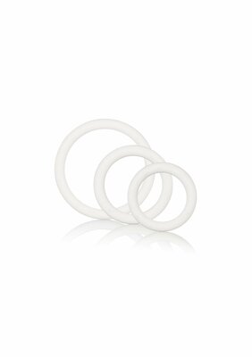 Rubber Ring - 3 Piece Set - White