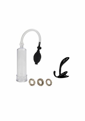 His Essential Pump Kit - Transparent