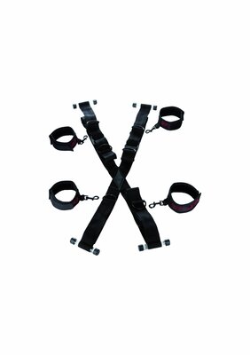 Scandal Over The Door Cross - Black