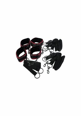 Scandal Bed Restraints - Black