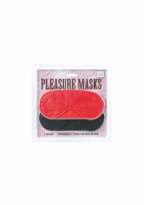 Pleasure Masks 2 Pcs - Multicolor