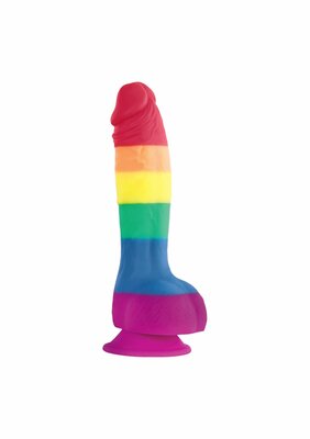 Pride Edition 6 Inch Dildo - Multicolor