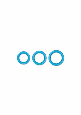 Halo 50mm Cockring Small - Blue