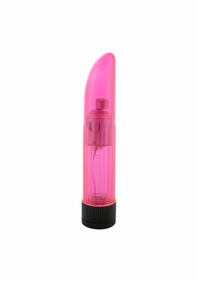 Crystal Ladyfinger Vibrator - Pink