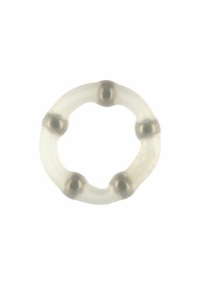 Robotic Beaded Cockring - Transparent