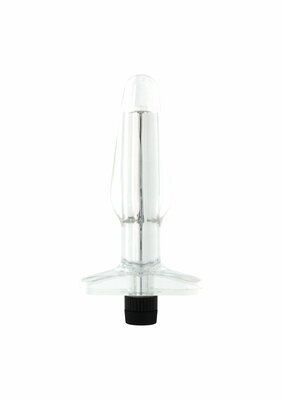 Aqua Vee Butt Plug - Transparent