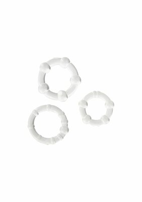 Stay Hard - Three Rings - Transparent