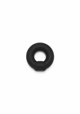 Soft Silicone Stud C-Ring - Black