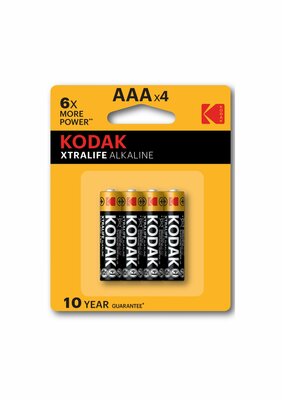 Kodak XTRALIFE Alk AAA 10x4 - Assortment