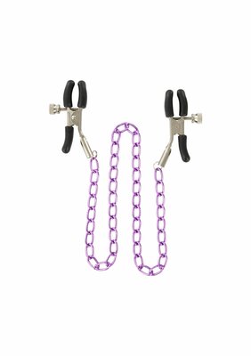 Stimulating Nipple Chain - Metal