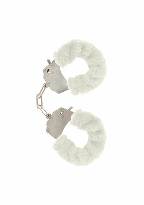 Furry Fun Cuffs - White