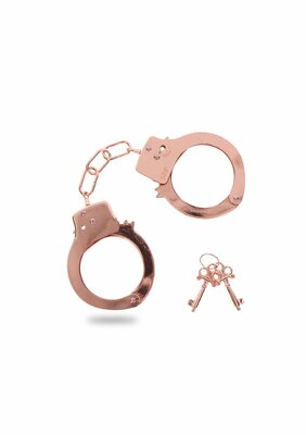 Metal Handcuffs - Rose Gold