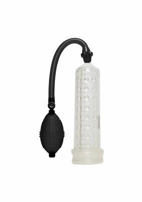Power Massage Pump with Sleeve - Transparent