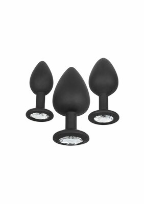 Silicone Gem Anal Kit - Black