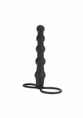 Silicone Beaded Double Rider - Black