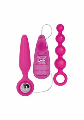 Booty Call Booty Vibro Kit - Pink