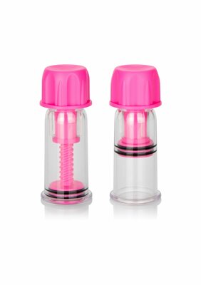 Vacuum Twist Suckers - Pink