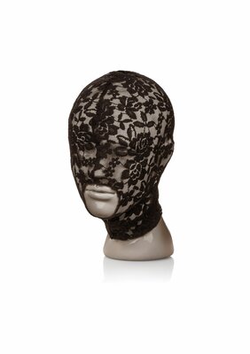 Scandal Lace Hood - Black