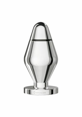Mystim Little John Buttplug S - Metal