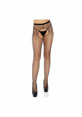 Garterbelt Pantyhose - Black