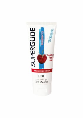 Edibles Superglide Lube 75ml - Raspberry